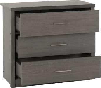 Image: 7050 - Lisbon 3 Drawer Chest - Grain